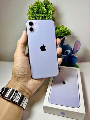 iPhone 11 128GB Tím FULLBOX 99% BH APPLE 02/2023