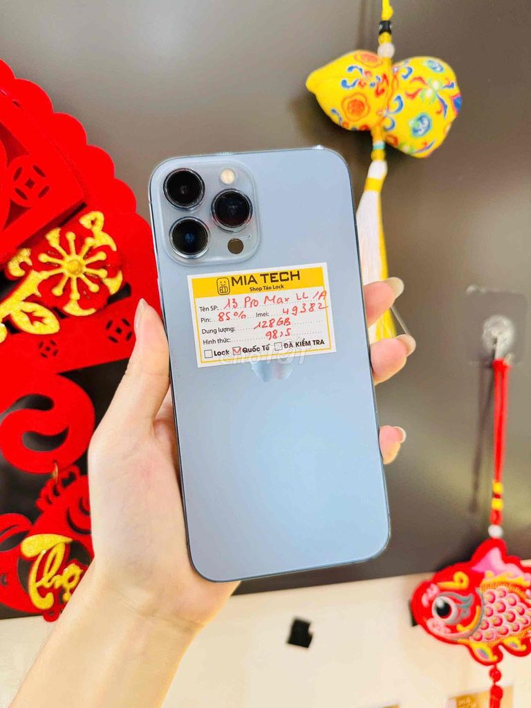 Apple iPhone 13 Pro Max 128GB 98.5%. Mua bán Điện thoại tại Quận Ba Đình Hà Nội được đăng bởi Huy Trần hình 1