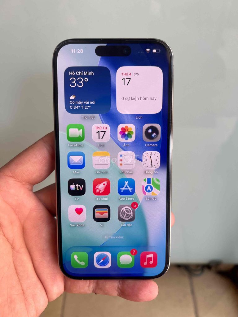 Apple iPhone 15 Pro 256GB Xám mất Face ID. Mua bán Điện thoại tại Quận Phú Nhuận Tp Hồ Chí Minh được đăng bởi vũ hình 1