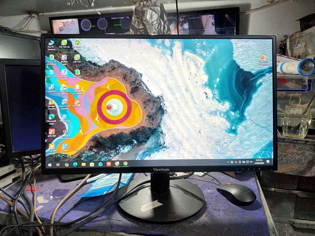 Màn hình ViewSonic VA2418-sh 24 inch đẹp keng. Mua bán Phụ kiện (Màn hình, Chuột...) tại Quận Hải Châu Đà Nẵng được đăng bởi Anh Lý hình 1