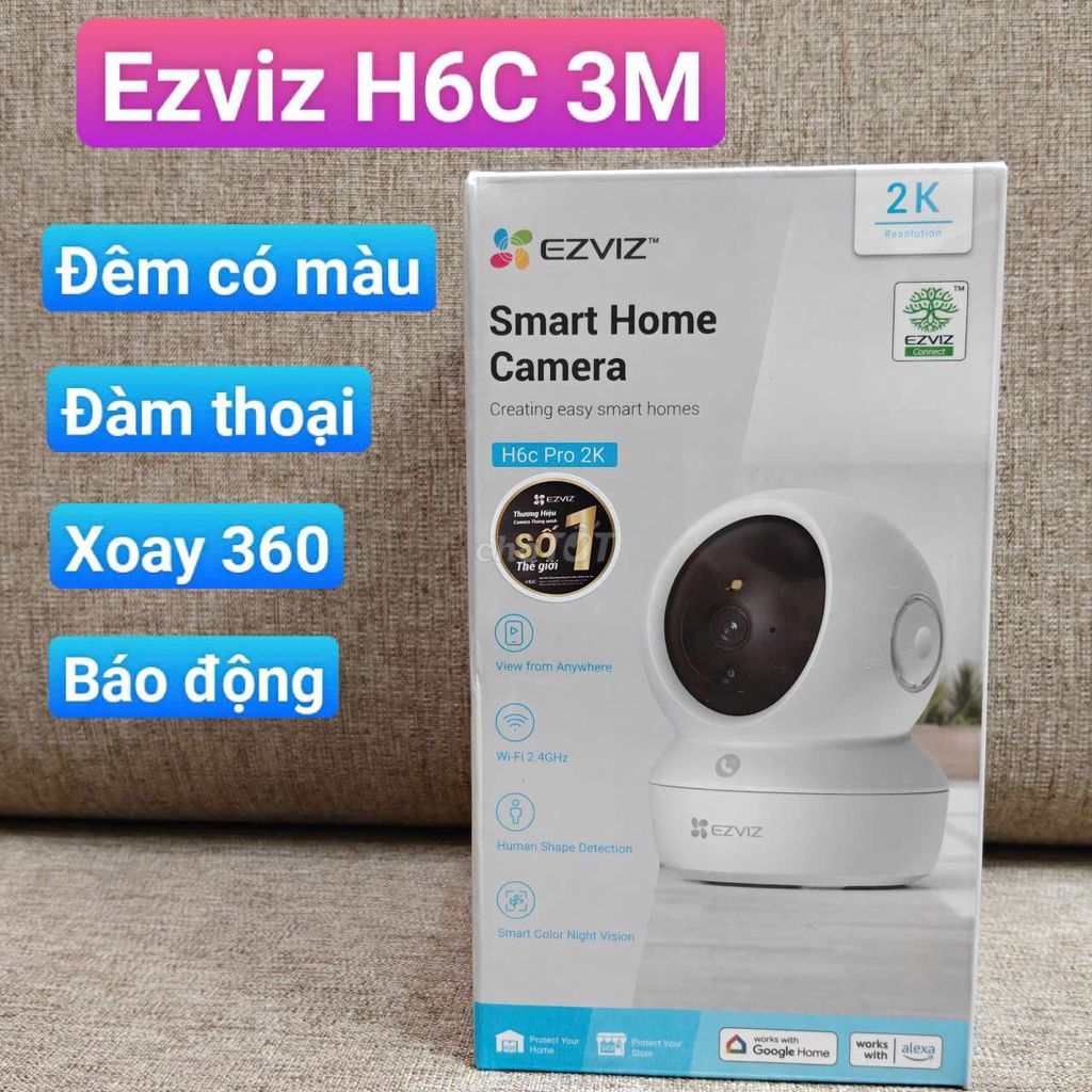 Ezviz H6c, C6N Pro 2K 3M, giá sỉ. Mua bán Máy ảnh, Máy quay tại Quận Thanh Khê Đà Nẵng được đăng bởi Camera sỉ Phi Vũ hình 1