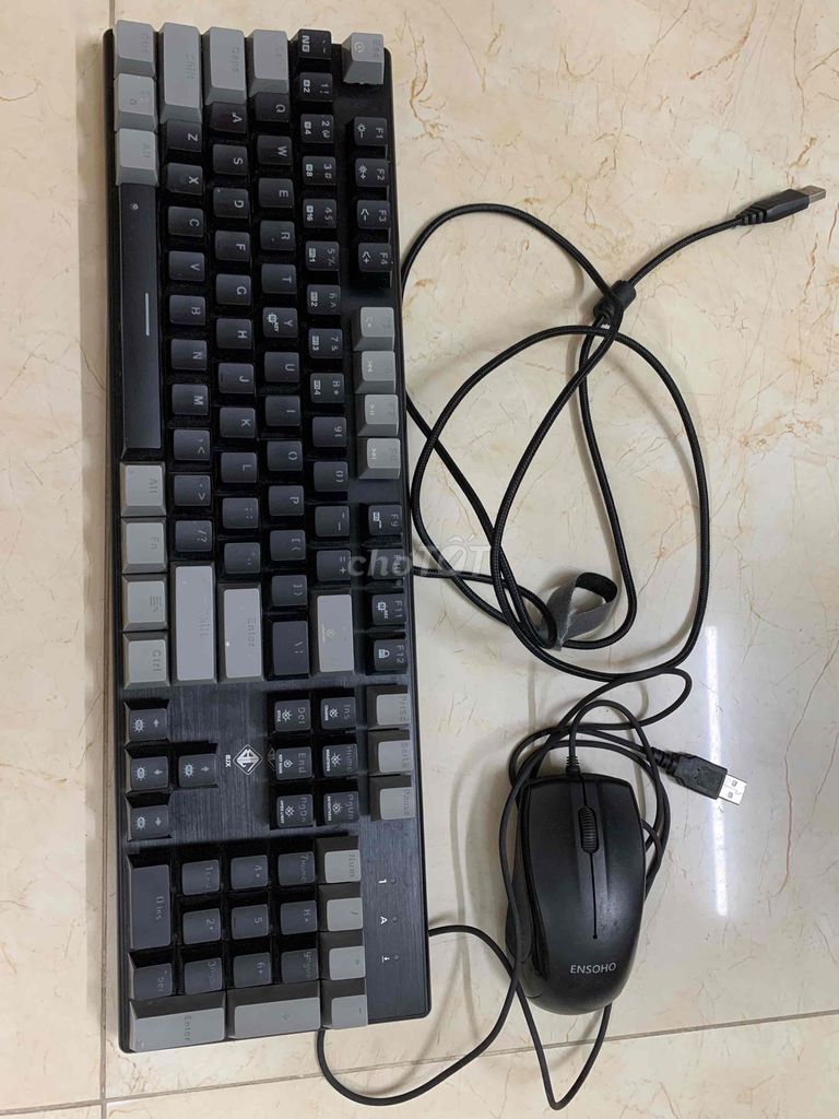 Bàn phím cơ BIX KM9 Đen kèm chuột. Mua bán Phụ kiện (Màn hình, Chuột...) tại Quận Ba Đình Hà Nội được đăng bởi Lê Thủy hình 1
