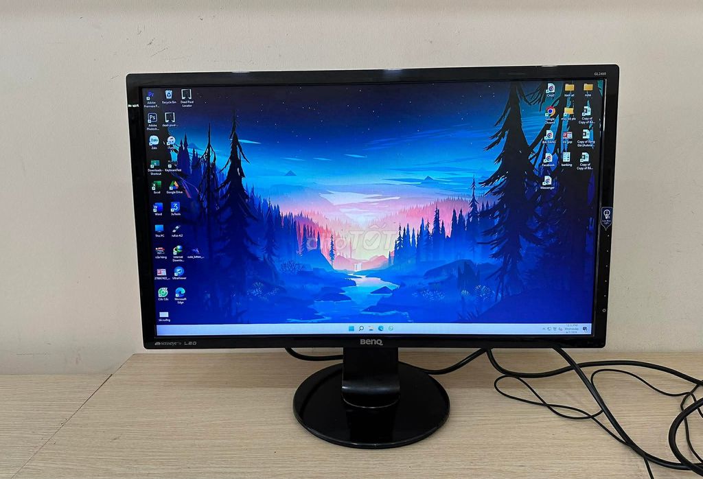 Màn hình BenQ 24" FULL HD $900k. Mua bán Phụ kiện (Màn hình, Chuột...) tại Quận Bình Thạnh Tp Hồ Chí Minh được đăng bởi TOÀN MÀN HÌNH hình 1