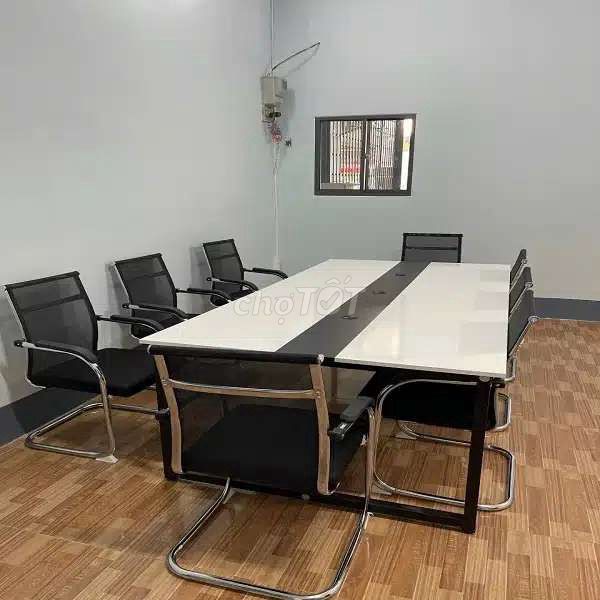 Bàn họp Gỗ Kim loại Lưới 1.2m x 2.4m. Mua bán Bàn ghế tại Thành phố Vũng Tàu Bà Rịa - Vũng Tàu được đăng bởi Mạnh Vũ hình 1