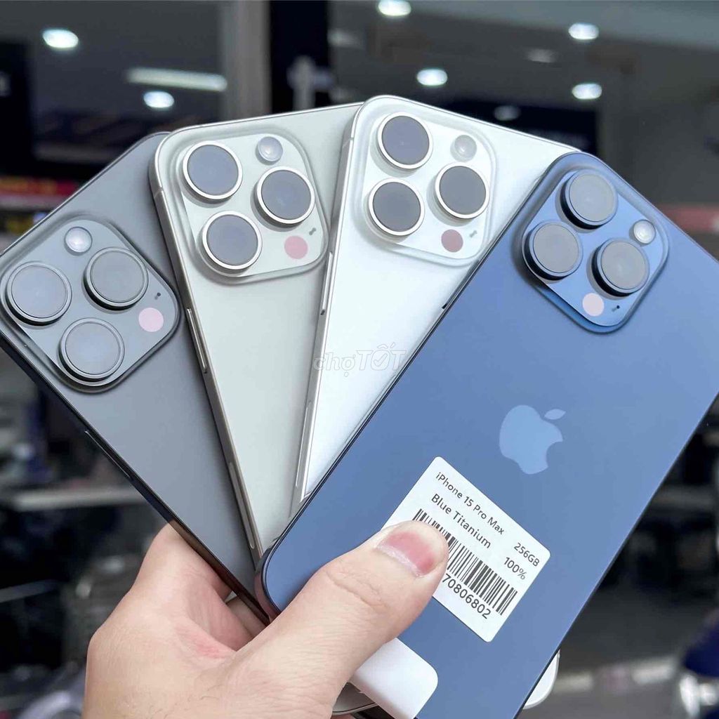 IPHONE 15 PROMAX 256GB ZIN ỐC NGUYÊN BẢN - CÓ GÓP. Mua bán Điện thoại tại Quận Ninh Kiều Cần Thơ được đăng bởi NHƠN MOBILE 107 XÔ VIẾT NGHỆ TĨNH hình 1