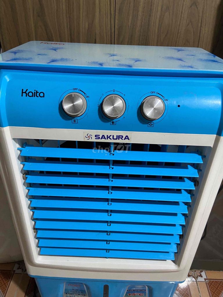 Quạt hơi nước Kaita 40L Xanh, trắng. Mua bán Quạt tại Quận 8 Tp Hồ Chí Minh được đăng bởi Ngan Huynh hình 1