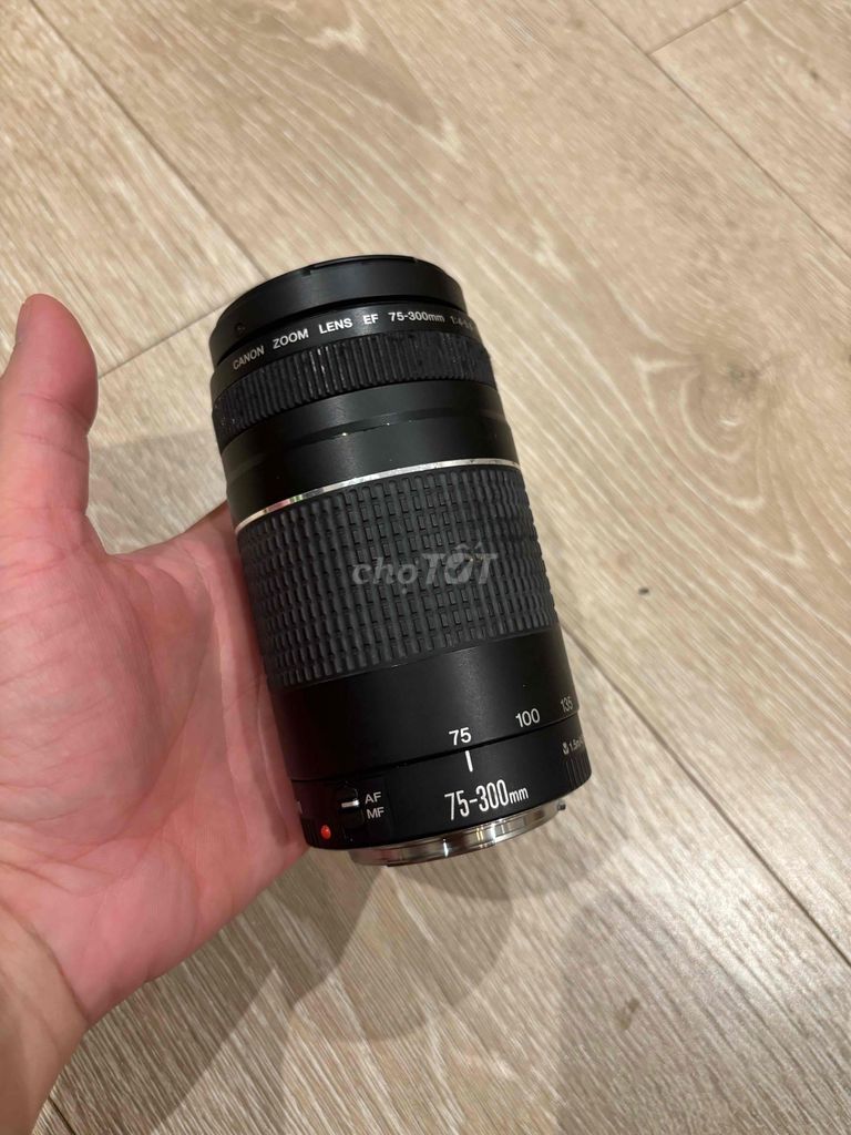Ống kính Canon EF 75-300mm III Đen. Mua bán Máy ảnh, Máy quay tại Quận Phú Nhuận Tp Hồ Chí Minh được đăng bởi Lam Vy  hình 1