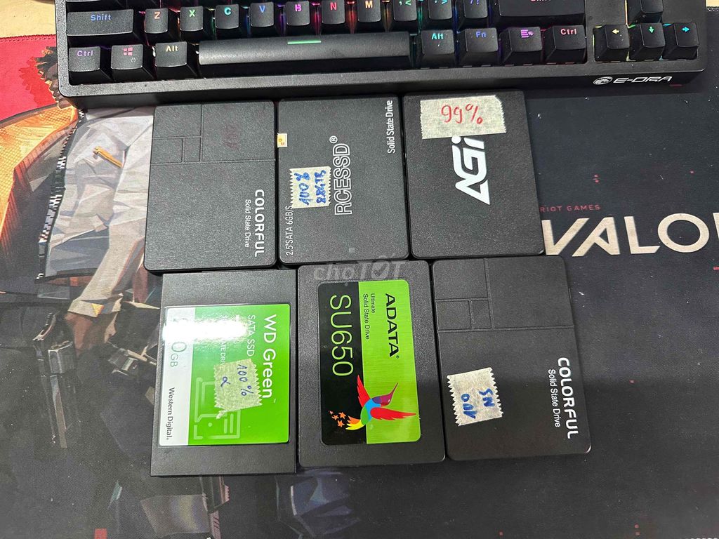 Ổ cứng SSD 240GB-256GB sk99, 100.. Mua bán Linh kiện (RAM, Card...) tại Quận Gò Vấp Tp Hồ Chí Minh được đăng bởi Tình Nguyễn hình 1