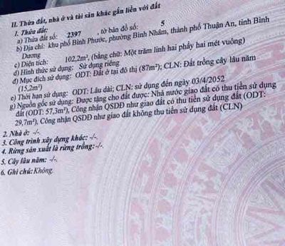 ĐẤT ĐẸP GẦN ĐƯỜNG NGUYỄN VĂN LỘNG, LÁI THIÊU DT 102M. Mua bán đất tại Thành phố Thuận An Bình Dương được đăng bởi Nguyễn Tuấn 