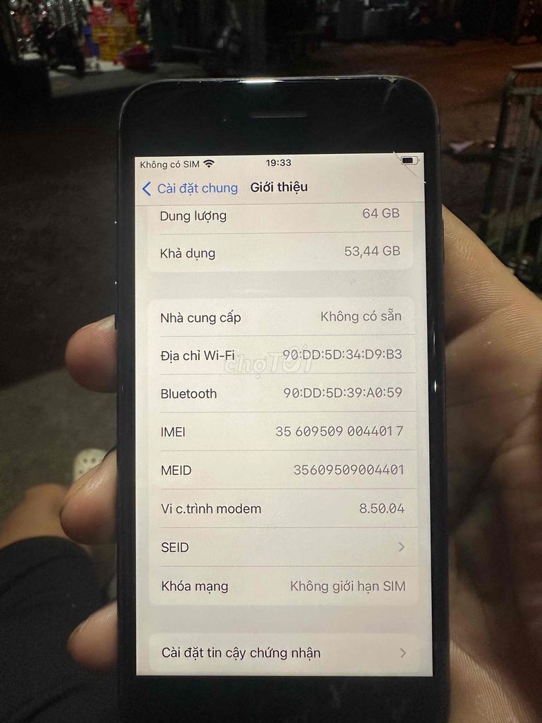 Apple iPhone 8 64GB Đen Nhật Bản. Mua bán Điện thoại tại Quận Bình Tân Tp Hồ Chí Minh được đăng bởi Hau chua hình 1