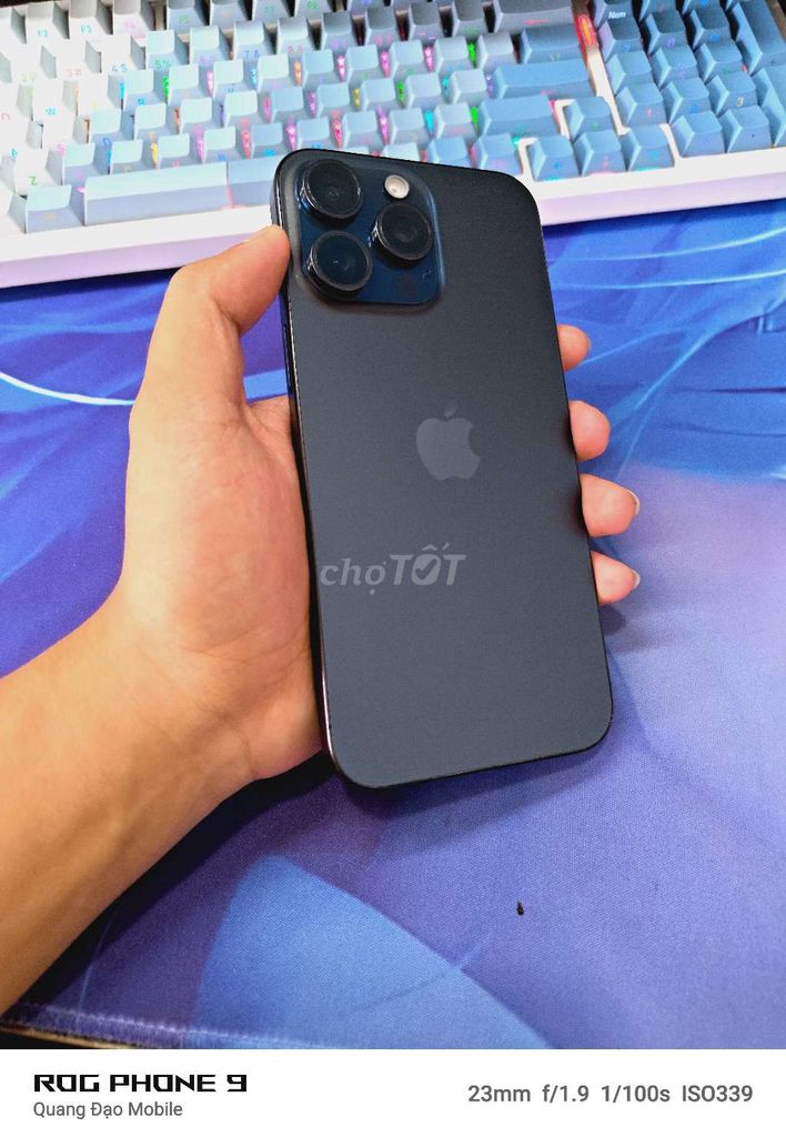 iPhone 15 Promax 256GB bản VNA Zin all, pin 84%. Mua bán Điện thoại tại Quận Hà Đông Hà Nội được đăng bởi Đạo Nguyễn hình 1