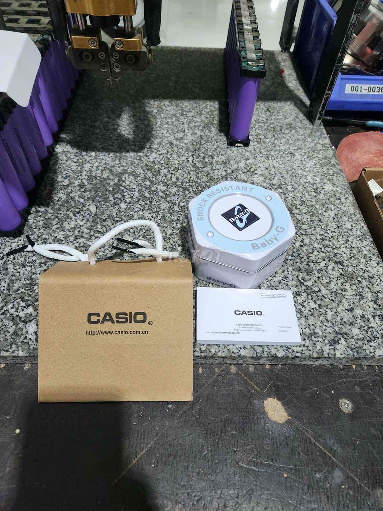 Đồng hồ Casio Baby-G Nữ Xanh. Mua bán Đồng hồ tại Quận Tân Phú Tp Hồ Chí Minh được đăng bởi Trung Phong hình 1