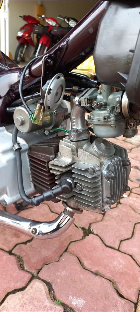 Honda Dream II Nâu đỏ Đã sử dụng. Mua bán Xe máy tại Huyện Châu Đức Bà Rịa - Vũng Tàu được đăng bởi anh bach hình 6