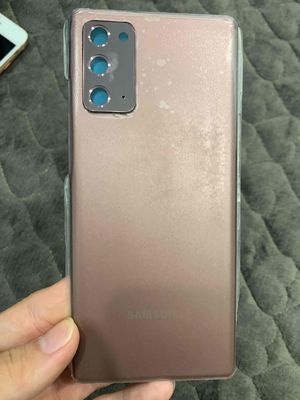 Nắp Lưng Linh Kiện Samsung Note 20 Kèm Kính Camera