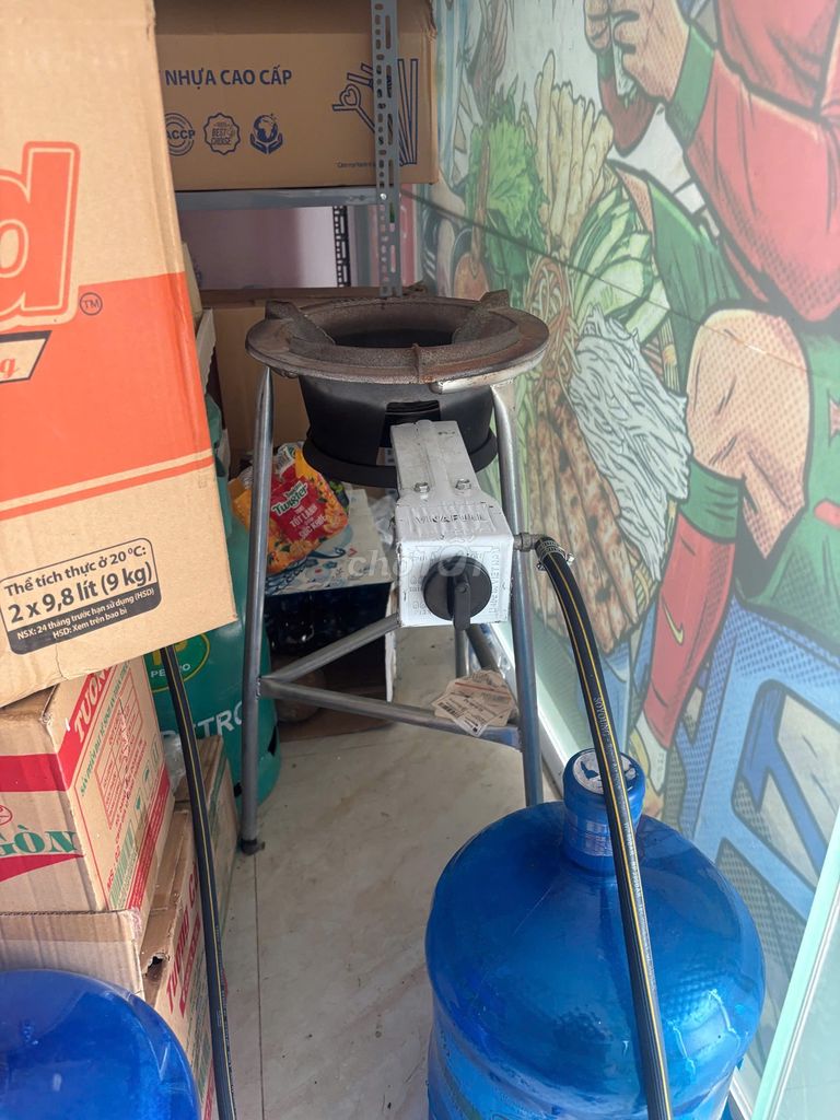 Bình gas Saigon Petro 12kg Xanh lá. Mua bán Nội thất, đồ gia dụng khác tại Huyện Hoài Đức Hà Nội được đăng bởi Ngô Duy Quang hình 1