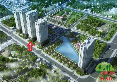 Cho thuê kiot chân đế chung cư FLC Garden City cạnh AEON Mall Hà Đông