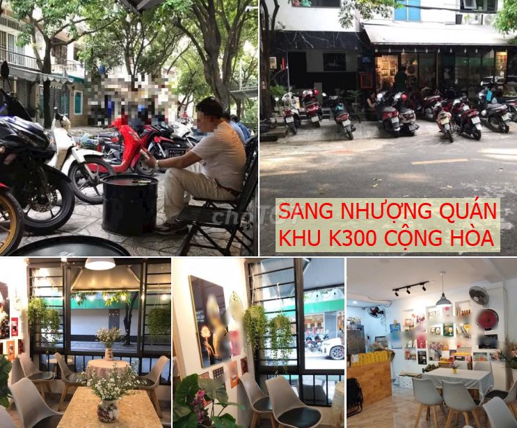 sang quán cafe khu K300 cộng hòa p12  tân bình