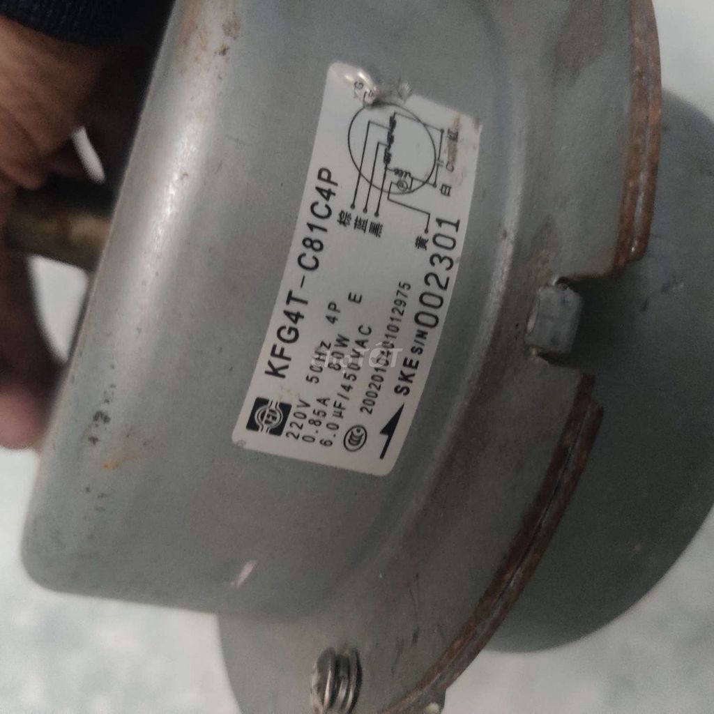Động cơ điện KFG4T-C81C4P Xám. Mua bán Đồ chuyên dụng, Giống nuôi trồng tại Huyện Thanh Liêm Hà Nam được đăng bởi ABC hình 1