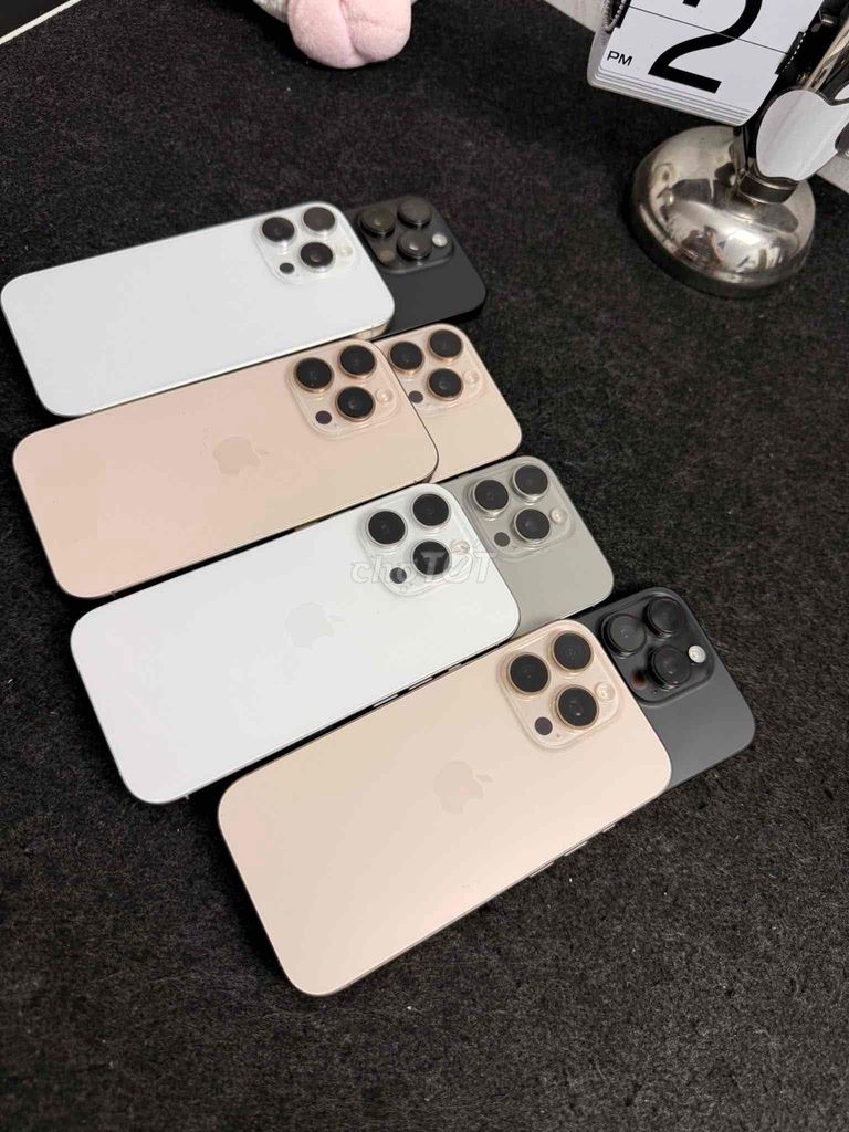 iPhone 16 Pro 128/256 Khay sim Đủ màu. Mua bán Điện thoại tại Quận Cầu Giấy Hà Nội được đăng bởi Trọng Hoàng hình 1