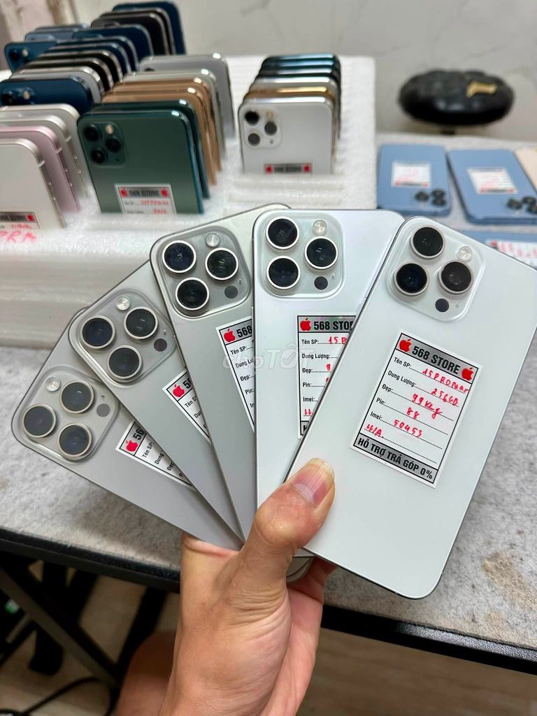 iPhone 15 Pro Max 256GB Đủ màu 98-99% keng. Mua bán Điện thoại tại Quận Đống Đa Hà Nội được đăng bởi Hội Đồ Điện Tử hình 1