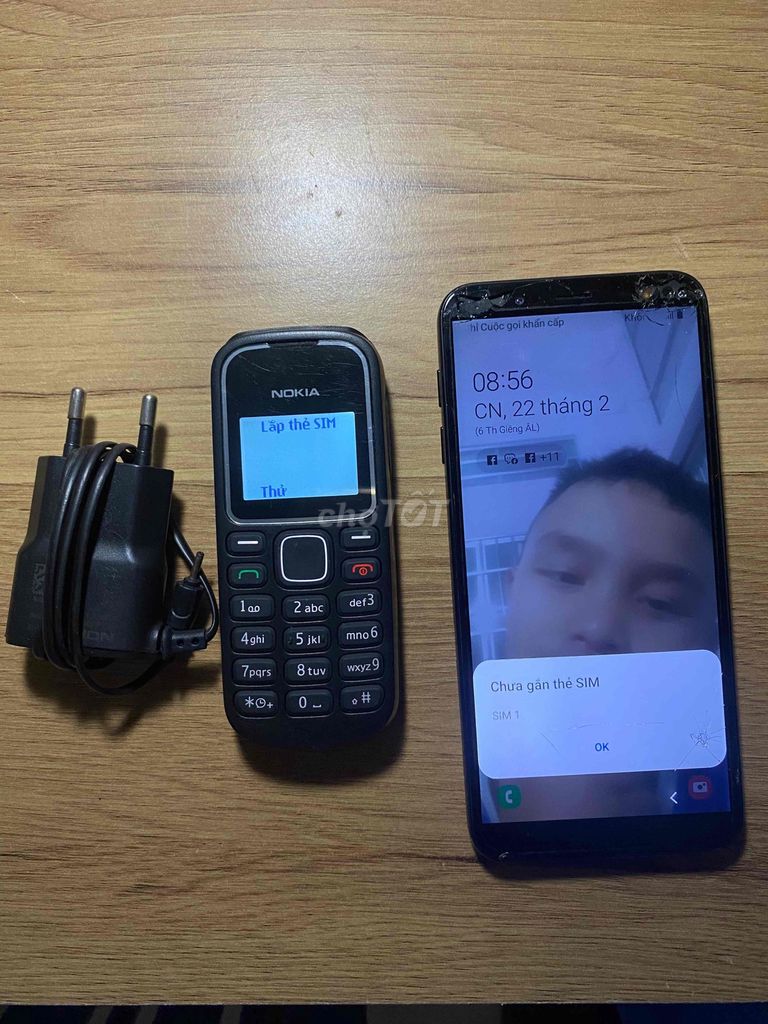 Samsung J6 2018 Hư Màn Nokia 1202 Xài Sim Viettel. Mua bán Điện thoại tại Huyện Phong Điền Cần Thơ được đăng bởi Mì Trộn Nhà Bé Sữa hình 1