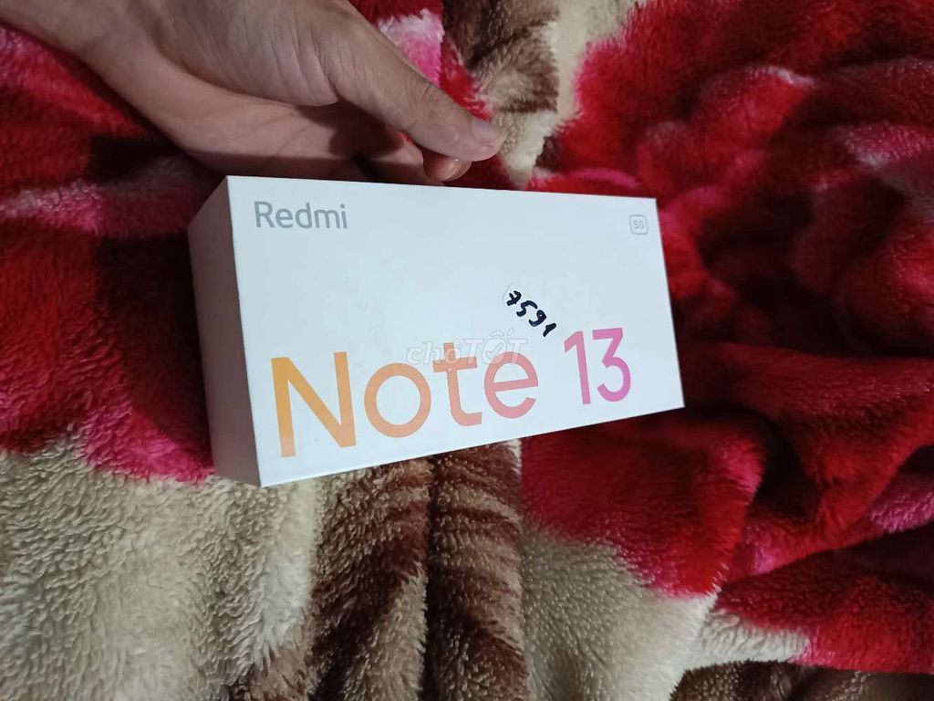 Note 13 bản 5g màu đen.6.128 fullbox