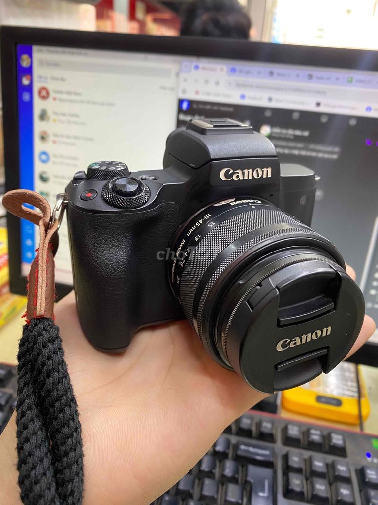 Máy ảnh Canon M50 Đen. Mua bán Máy ảnh, Máy quay tại Quận Hai Bà Trưng Hà Nội được đăng bởi Gia Huy hình 1
