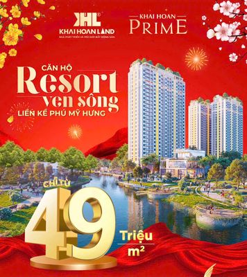 Căn hộ Khải Hoàn Prime, tặng 1 lượng vàng, căn 2PN, chỉ 600tr nhận nhà. Mua bán căn hộ/chung cư tại Huyện Nhà Bè Tp Hồ Chí Minh được đăng bởi mr Đức