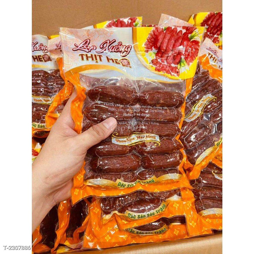 Lạp xưởng thịt heo tiêu đen sấy khô 500g. Mua bán Đồ ăn, thực phẩm và các loại khác tại Quận 1 Tp Hồ Chí Minh được đăng bởi Thanh mai hình 1