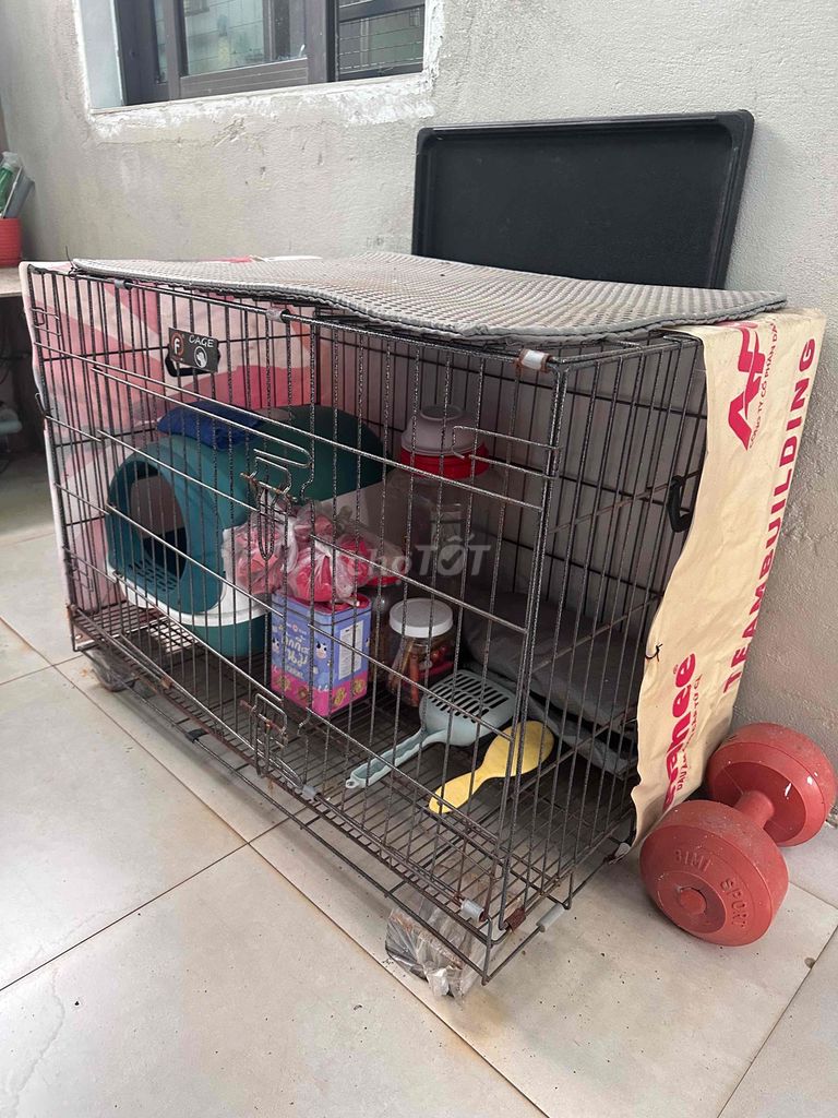 Chuồng thú cưng Kim loại. Mua bán Phụ kiện, Thức ăn, Dịch vụ tại Quận Hải Châu Đà Nẵng được đăng bởi Duy Nguyễn hình 1