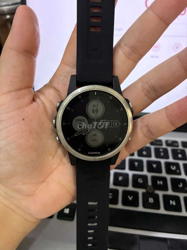 Garmin Fenix 5S Plus Đen. Mua bán Thiết bị đeo thông minh tại Quận Nam Từ Liêm Hà Nội được đăng bởi luyen vu hình 1