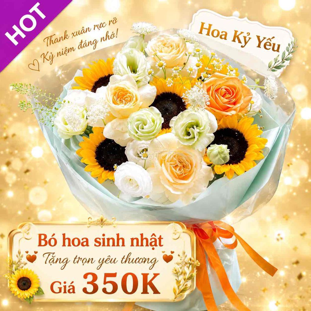 Hoa Kỷ Yếu & Sinh Nhật Gửi Trọn Yêu Thương. Mua bán Cây cảnh, đồ trang trí tại Huyện Tiên Du Bắc Ninh được đăng bởi TRUNG TÂM TỔ CHỨC DỊCH VỤ CƯỚI HỎI TRỌN GÓI DUYÊN GẤM hình 1