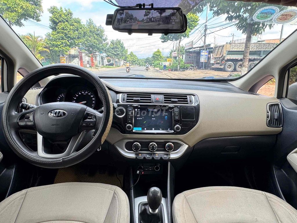 Kia Rio 2015 1.4 AT Sedan - 100000 km. Mua bán Ô tô tại Thành phố Pleiku Gia Lai được đăng bởi Dinh Trung  hình 13