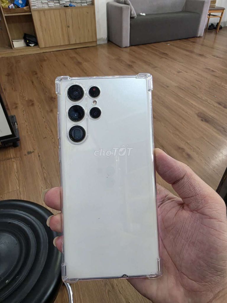 Samsung S22 Ultra 128GB Trắng. Mua bán Điện thoại tại Quận Liên Chiểu Đà Nẵng được đăng bởi Hoàng Tú Mobile hình 1