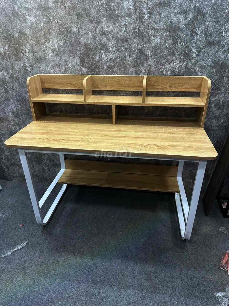 bàn u uốn kệ sách tiện lợi 1m2.60