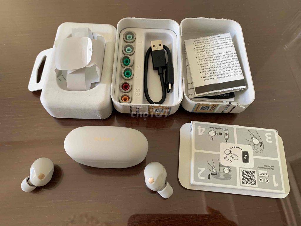 Tai nghe Sony WF-1000XM5 Bạc mới 99.9 bh 16th. Mua bán Tivi, Âm thanh tại Thành phố Vũng Tàu Bà Rịa - Vũng Tàu được đăng bởi son nguyen hình 1