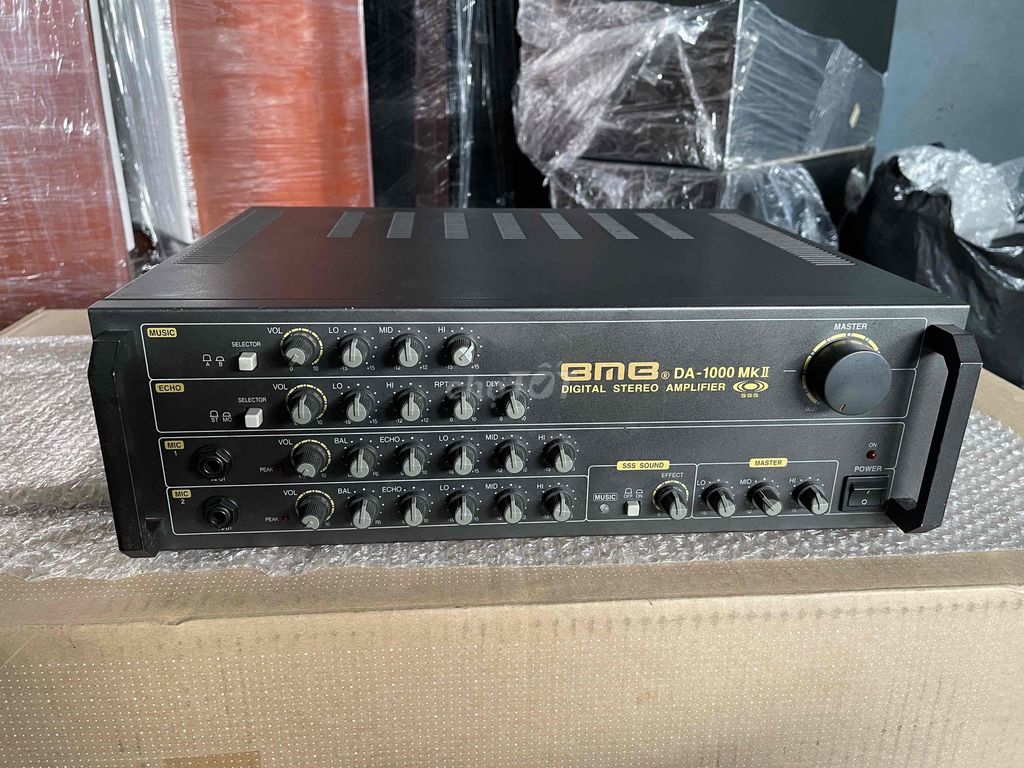 Amply karaoke BMB DA-1000 Đẹp Nguyên zin. Mua bán Tivi, Âm thanh tại Quận 8 Tp Hồ Chí Minh được đăng bởi Tân hình 1