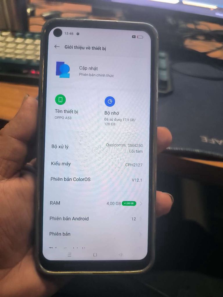 Oppo A53 4GB/128GB. Mua bán Điện thoại tại Quận Hoàng Mai Hà Nội được đăng bởi Min Min hình 1