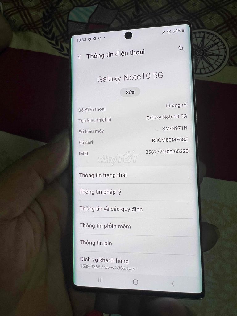 Samsung Note 10 5G 12GB/256GB. Mua bán Điện thoại tại Quận Ba Đình Hà Nội được đăng bởi Nguyen ha hình 1