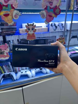 Máy ảnh Canon PowerShot G7 X Mark II New 100%