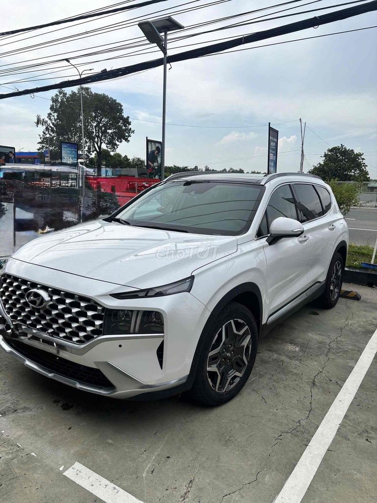 Hyundai SantaFe Премиум 2,2 л HTRAC 2023 Белый