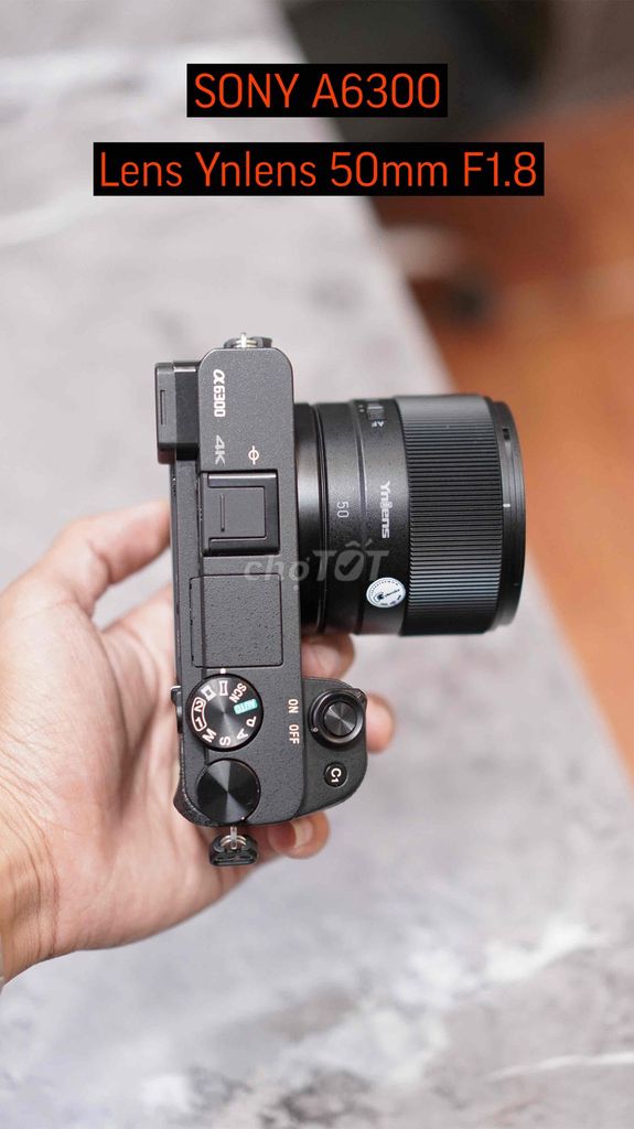 Máy ảnh SONY A6300 + Lens Ynlens 50mm F1.8 (98%). Mua bán Máy ảnh, Máy quay tại Thành phố Biên Hòa Đồng Nai được đăng bởi The Pixel Biên Hoà hình 1
