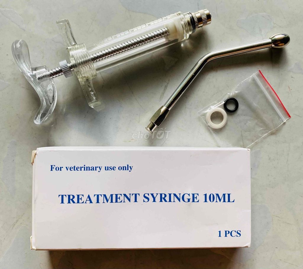 Xi lanh, bơm tiêm 5ml-100ml cho vật nuôi. Mua bán Phụ kiện, Thức ăn, Dịch vụ tại Quận Bình Thuỷ Cần Thơ được đăng bởi Minh Quang hình 1