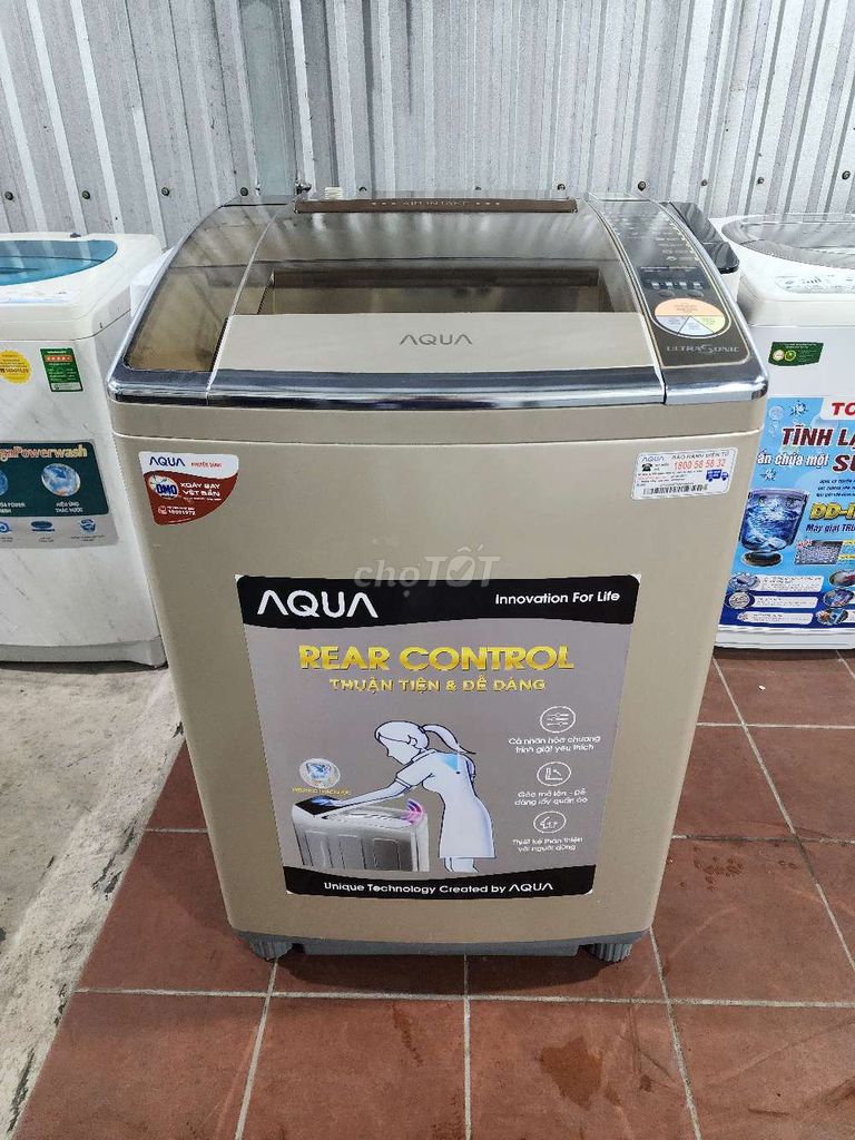 MG Aqua 12.5KG. Máy đẹp, zin, giặt vắt êm ru. Mua bán Máy giặt tại Thành phố Sóc Trăng Sóc Trăng được đăng bởi Điện Lạnh Hoàng Khải hình 3
