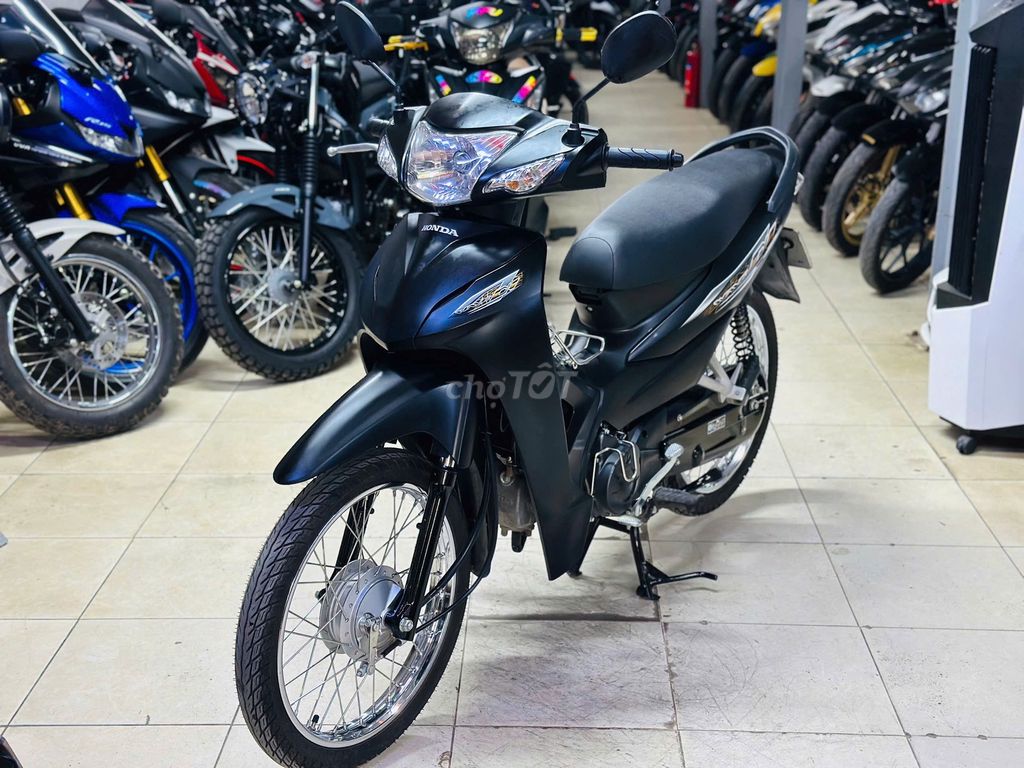 XE MÁY THỊNH PHÁT- WAVE A 110 ĐEN NHÁM 2024 LƯỚT
