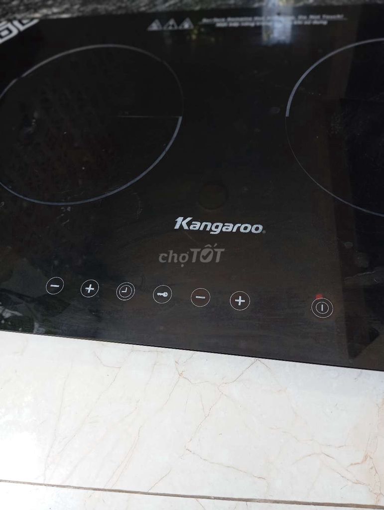 Bếp từ đôi Kangaroo Đen Mặt kính. Mua bán Bếp, lò, đồ điện nhà bếp tại Huyện Gia Lâm Hà Nội được đăng bởi Nguyễn Anh hình 1