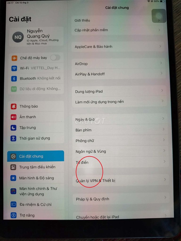 Apple iPad Pro 10.5 256GB Xám. Mua bán Máy tính bảng tại Huyện Long Điền Bà Rịa - Vũng Tàu được đăng bởi Nguyễn Quang Quý hình 1
