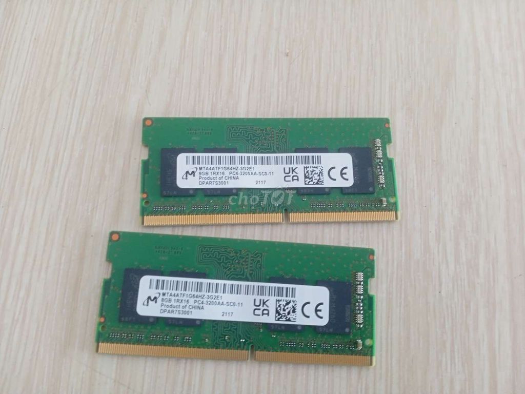 Ram laptop 8g 3200 cũ