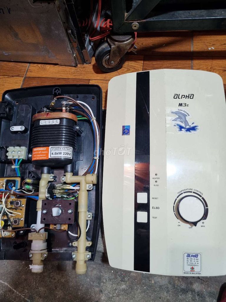 Máy nước nóng Alpha M3E 4.5kW Trắng🏝🏝🏝. Mua bán Thiết bị vệ sinh, nhà tắm tại Quận Gò Vấp Tp Hồ Chí Minh được đăng bởi Tuấn Đồ Cũ NK hình 1
