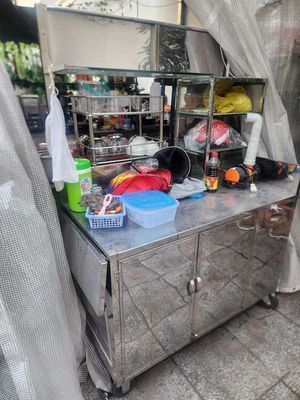 Xe đẩy bán hàng Inox còn mới. Mua bán Đồ chuyên dụng, Giống nuôi trồng tại Thành phố Thuận An Bình Dương được đăng bởi Ký gửi Bán và Cho thuê